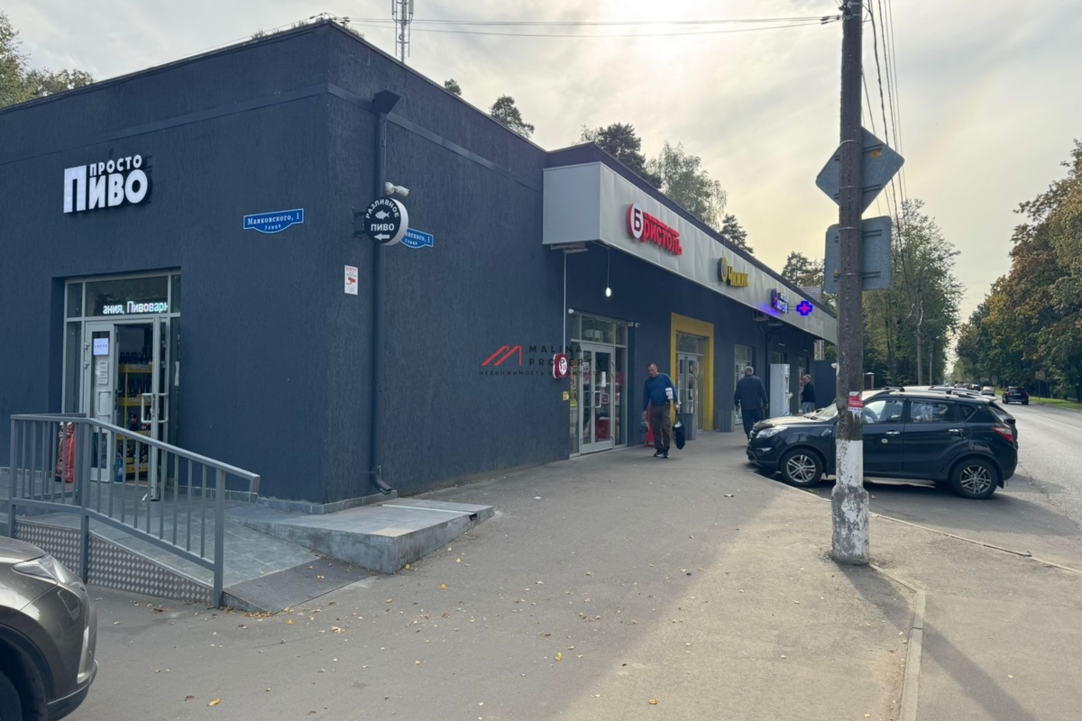 Продажа торгового здания с арендаторами в Пушкино