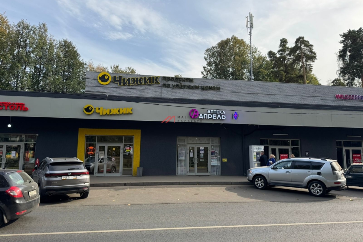 Продажа торгового здания с арендаторами в Пушкино