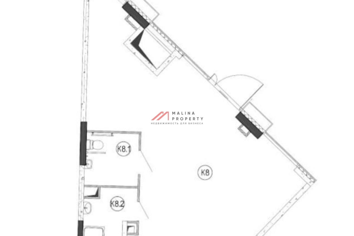 Продажа торгового помещения с арендатором в ЖК "Voxhall" 