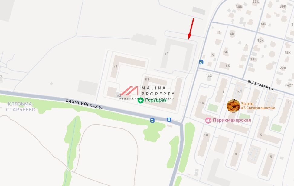 Продажа торгового помещения в ЖК "Квартал Ивакино" 