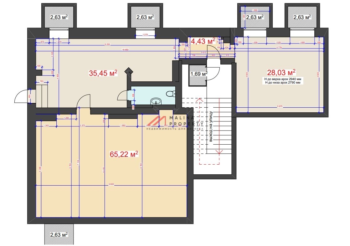 Аренда торгового помещения в ЦАО