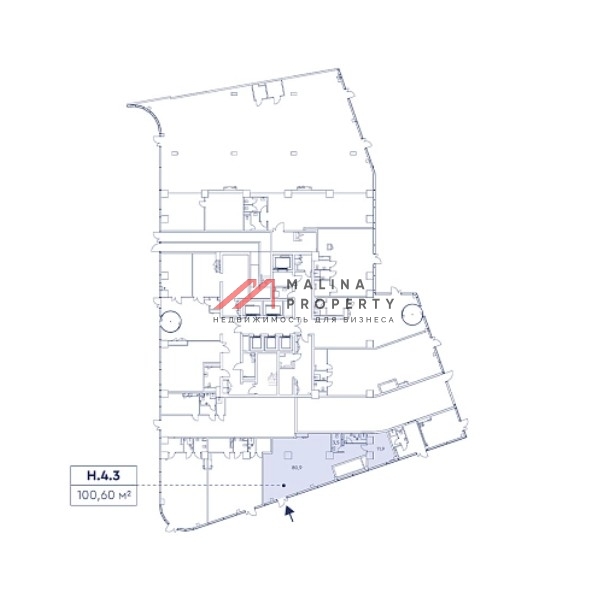 Продажа торгового помещения в ЖК Мираполис