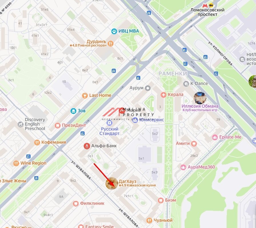 Продажа помещения на Мичуринском проспекте