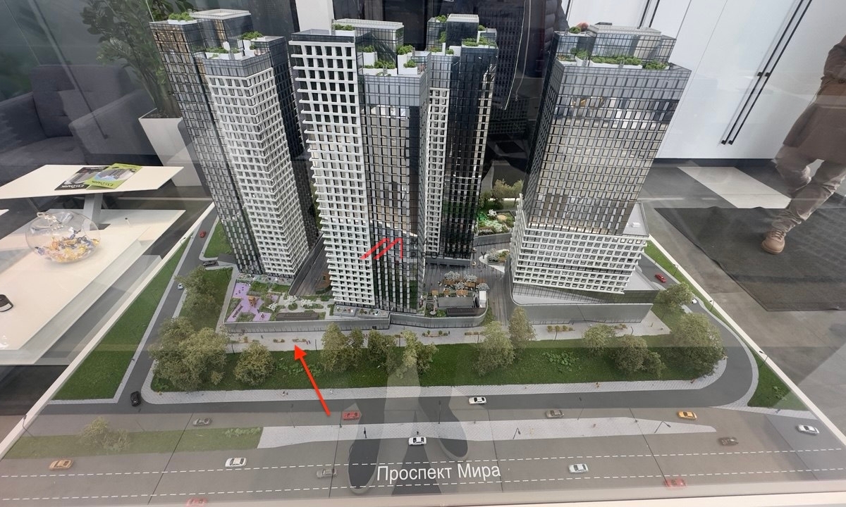 Продажа помещения в ЖК Мираполис, на гипертрафике