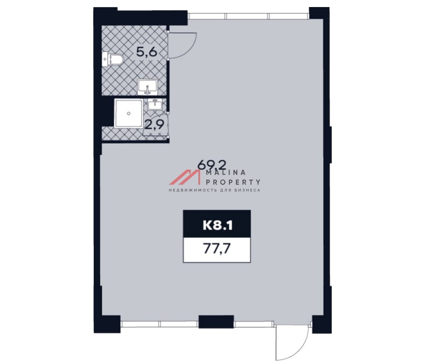 Продажа помещения в жилом комплексе ЮТУ