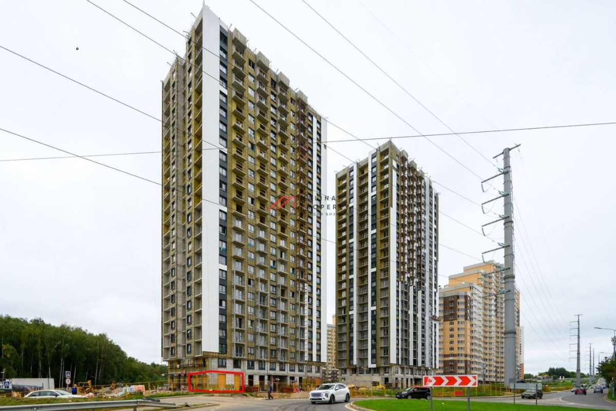 Аренда торгового помещения в ЖК "Одинбург"