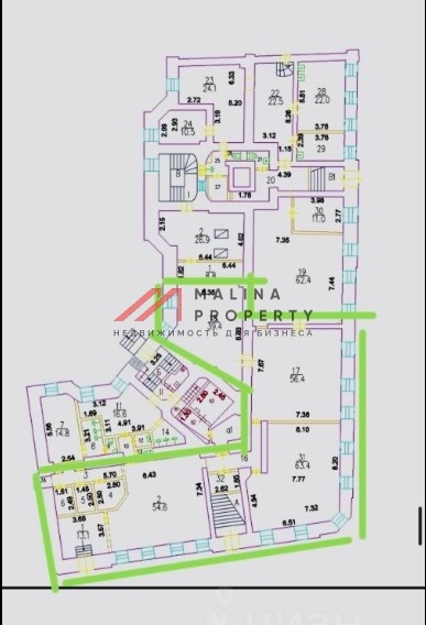 Продажа помещения на Денежном переулке