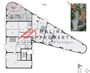 Продажа торгового помещения в ЖК "AMBER CITY"