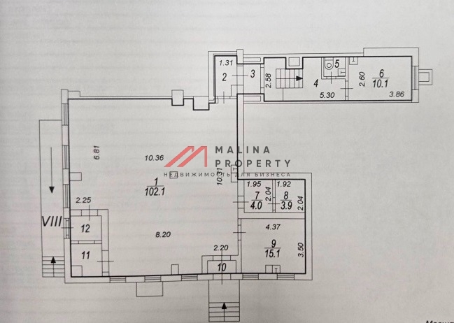 Продажа торгового помещения на улице Ивана Франко 
