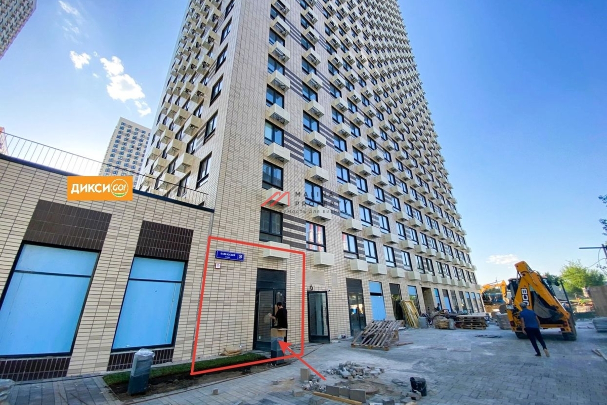 Аренда торгового помещения в ЖК "Кавказский бульвар 51"