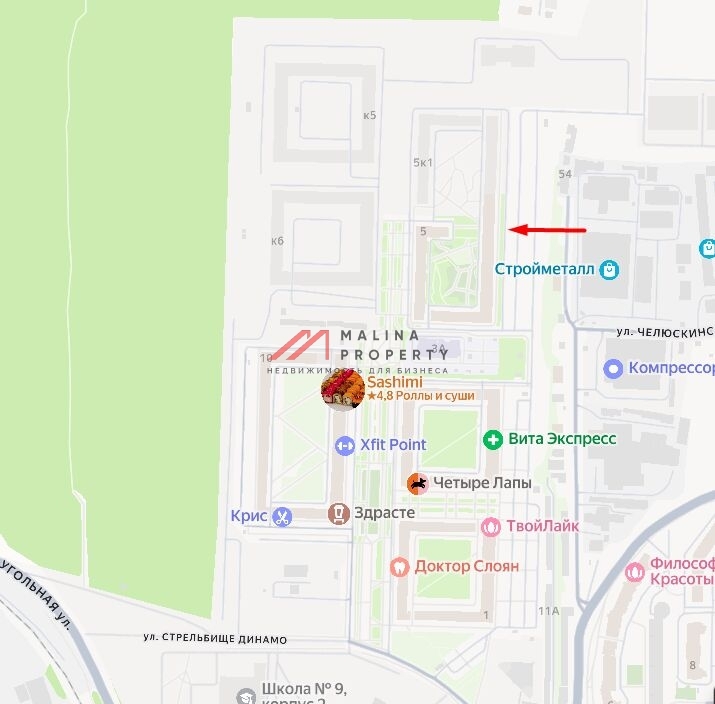 Продажа коммерческого помещения в ЖК Мытищи Парк