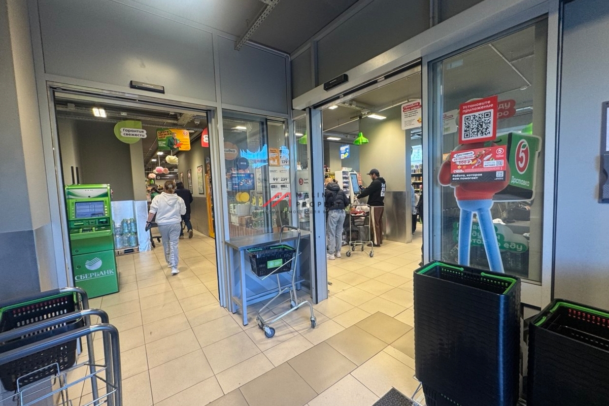 Продажа помещения с магазином "Пятерочка" в Люберцах