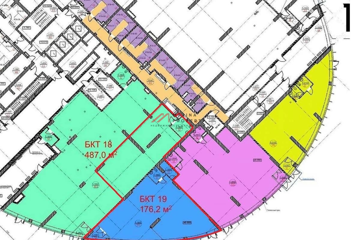 Продажа помещения с арендаторами в ЖК "Фестиваль парк" 