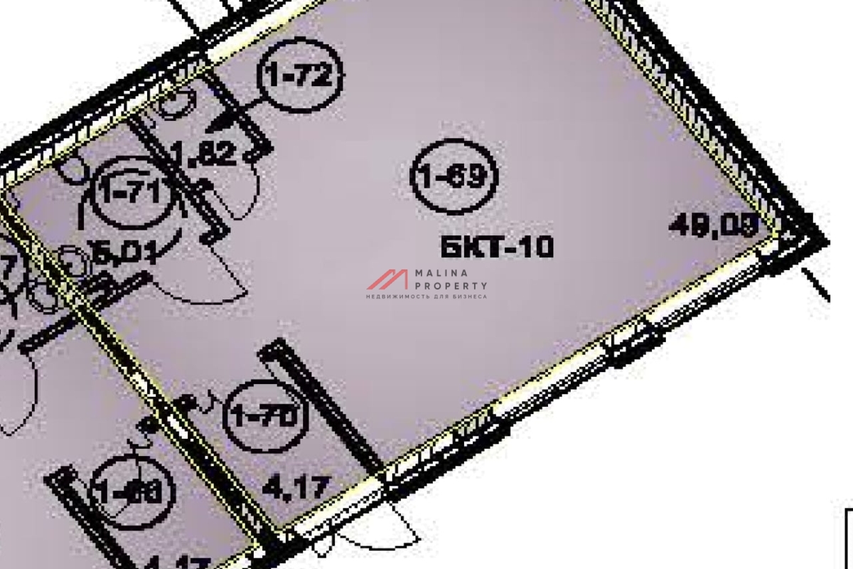 Аренда помещения в новостройке