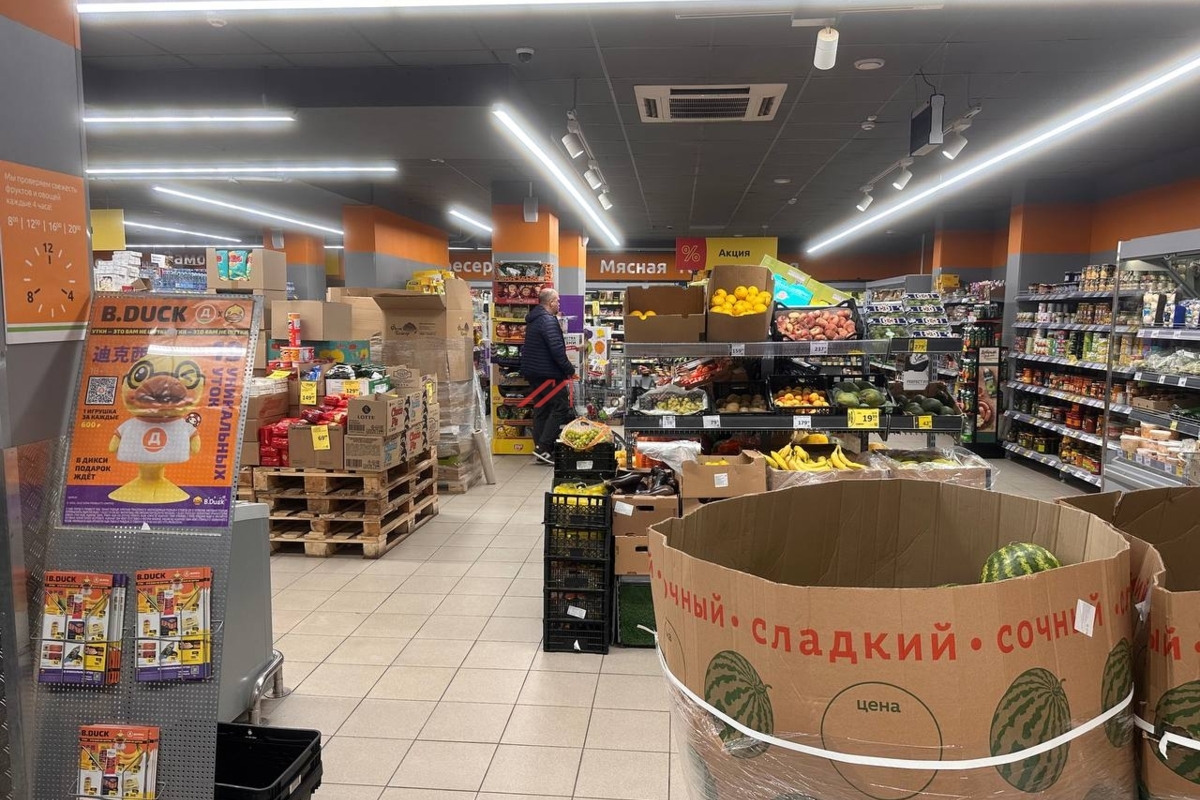 Продажа торгового помещения с супермаркетом Дикси