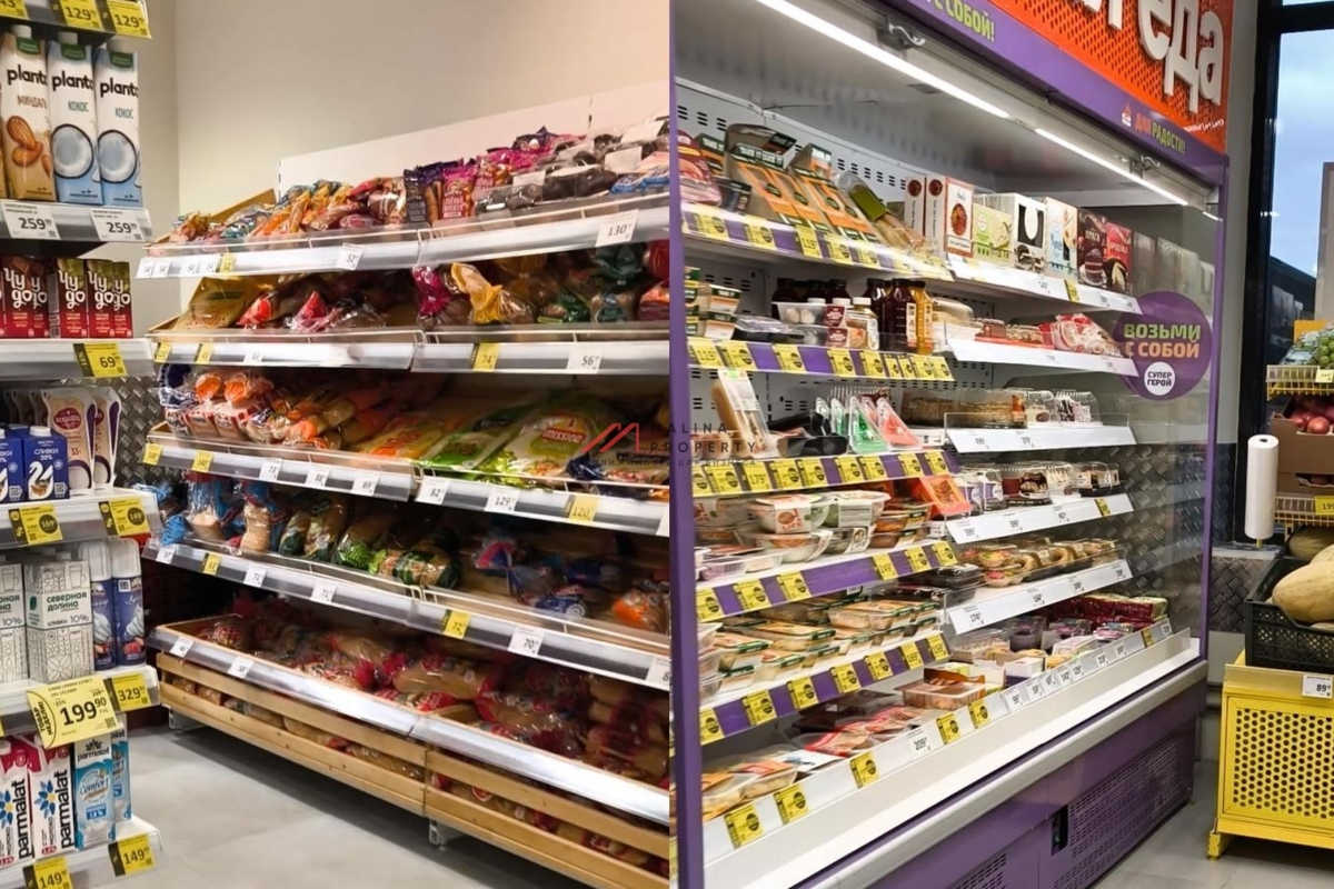 Продажа помещения с магазином Дикси в ЖК "Ютаново" 