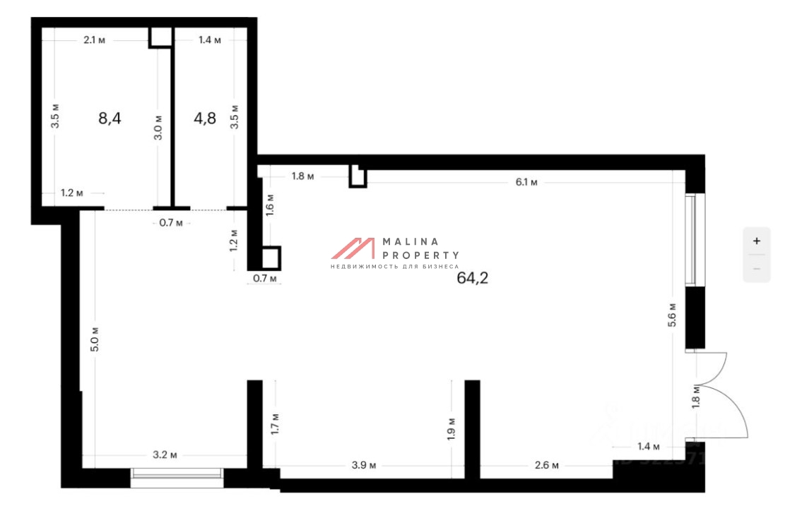 Аренда торгового помещения в ЖК "Саларьево парк"