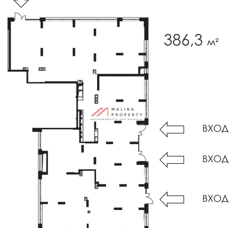 Продажа помещения под супермаркет в ЖК "1-й Донской" 