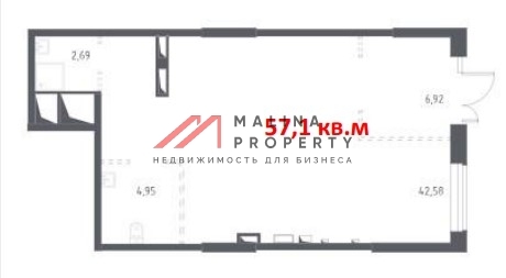 Продажа помещения с арендатором "Ozon" в ЖК Прибрежный Парк