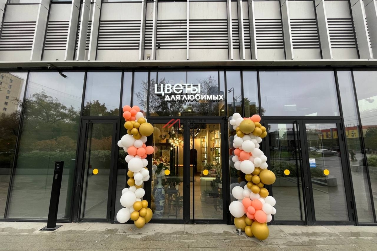 Продажа помещения с арендатором цветы в ЖК "Symphony34" 