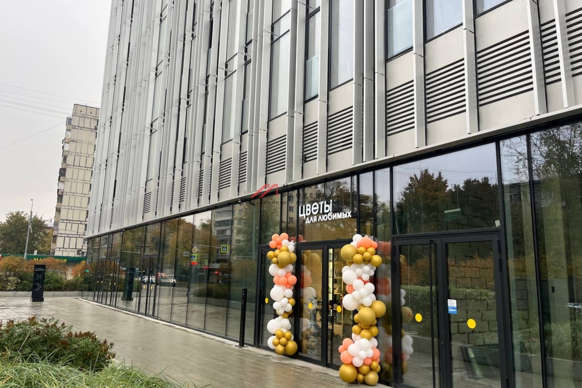 Продажа помещения с арендатором цветы в ЖК "Symphony34" 