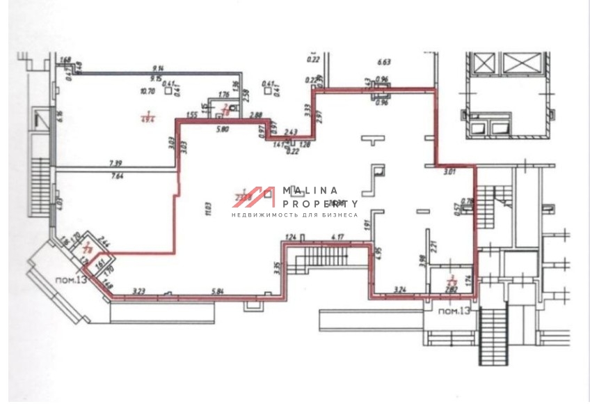 Продажа помещения с арендатором ДоДо пицца