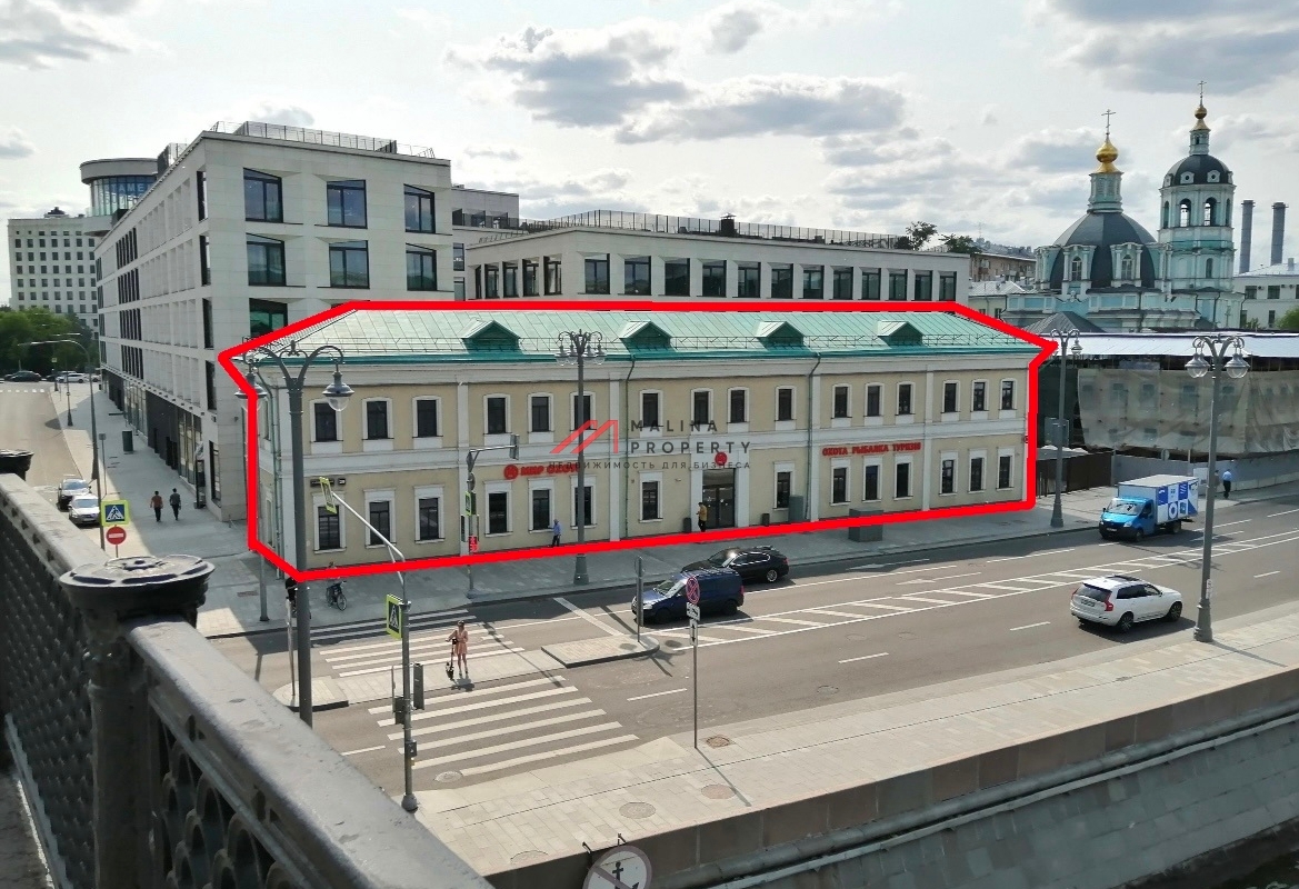 Продажа здания с арендатором банк ВТБ в ЖК "Бaлчуг Рeзидeнс"