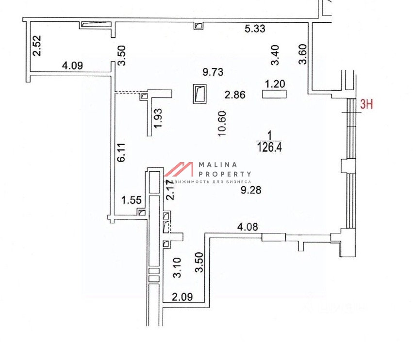 Аренда коммерческого помещения в новом ЖК LUCKY
