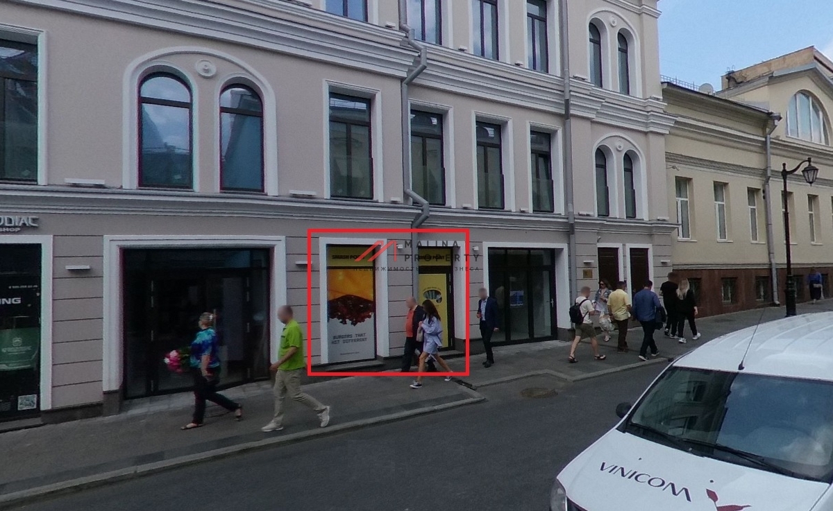 Продажа помещения с арендатором на Большой Бронной 