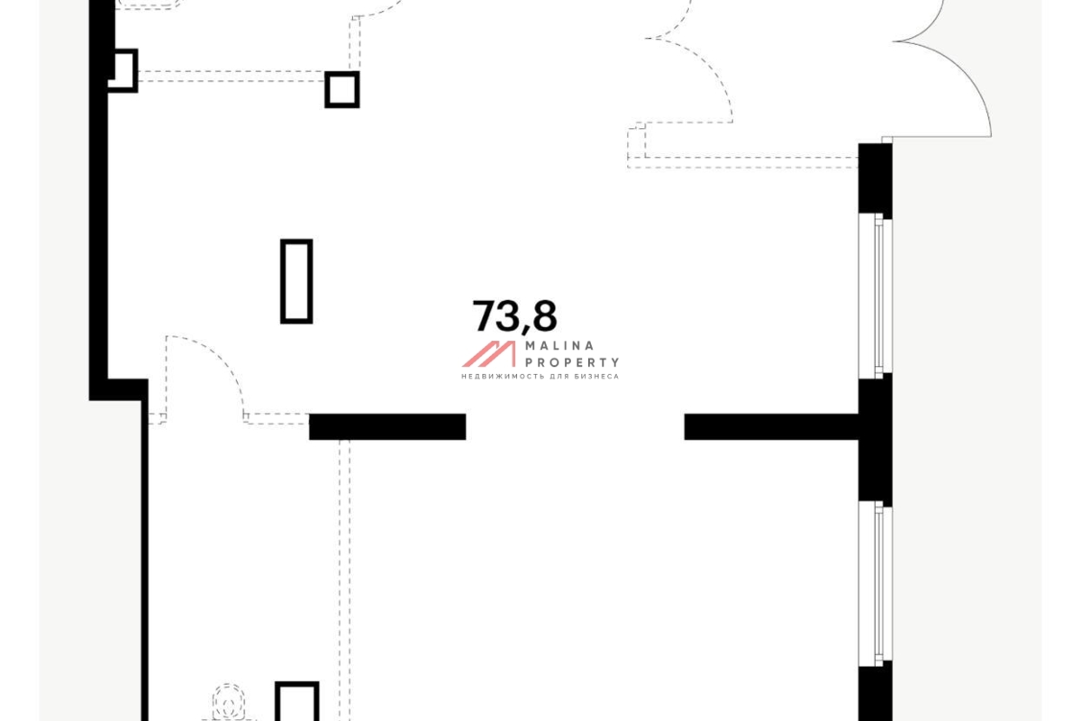 Продажа торгового помещения в ЖК "Сигнальный 16" (1-я линия)