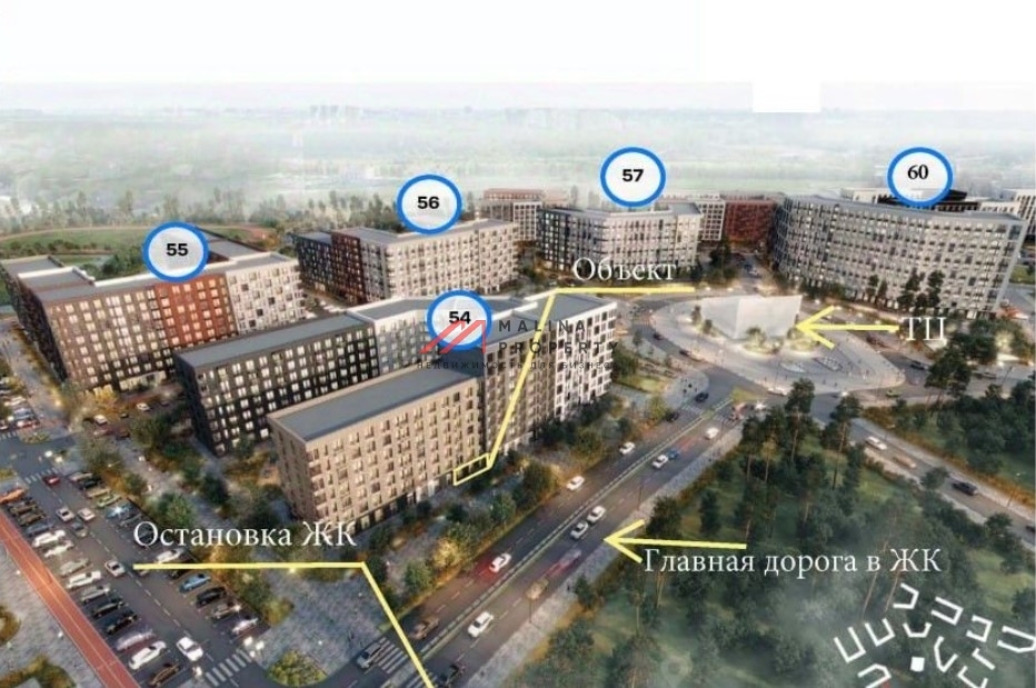 Продажа торгового помещения в ЖК "Рублевские Кварталы"