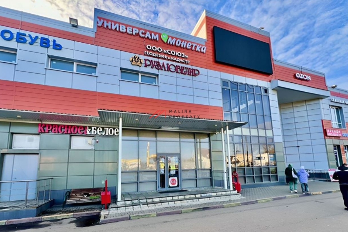 Продажа торгового помещения с арендаторами в г. Руза