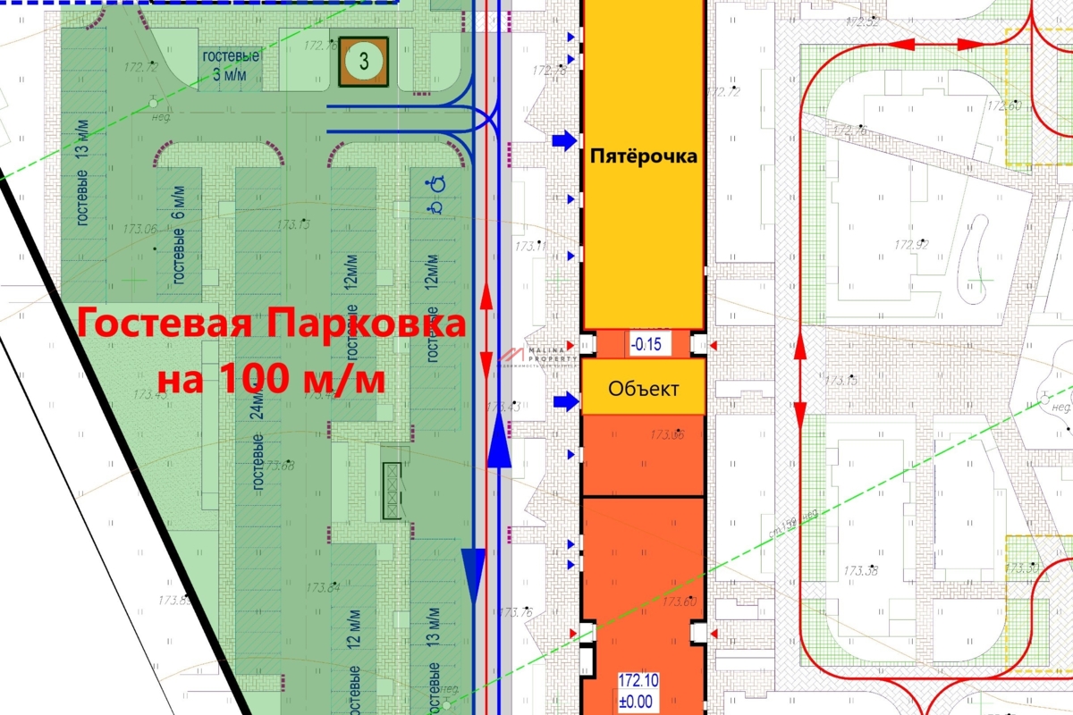 Продажа торгового помещения в ЖК Горки Парк
