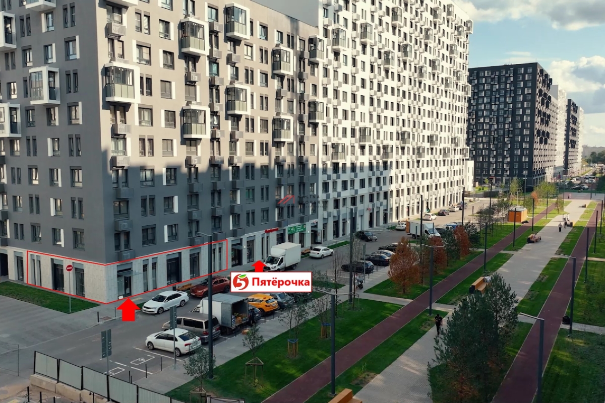 Аренда торгового помещения в ЖК "Мытищи парк"