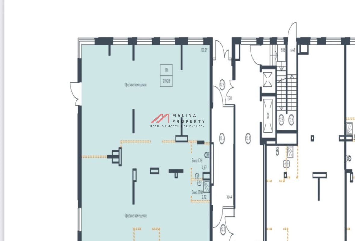 Продажа помещения в ЖК "Прибрежный Парк"