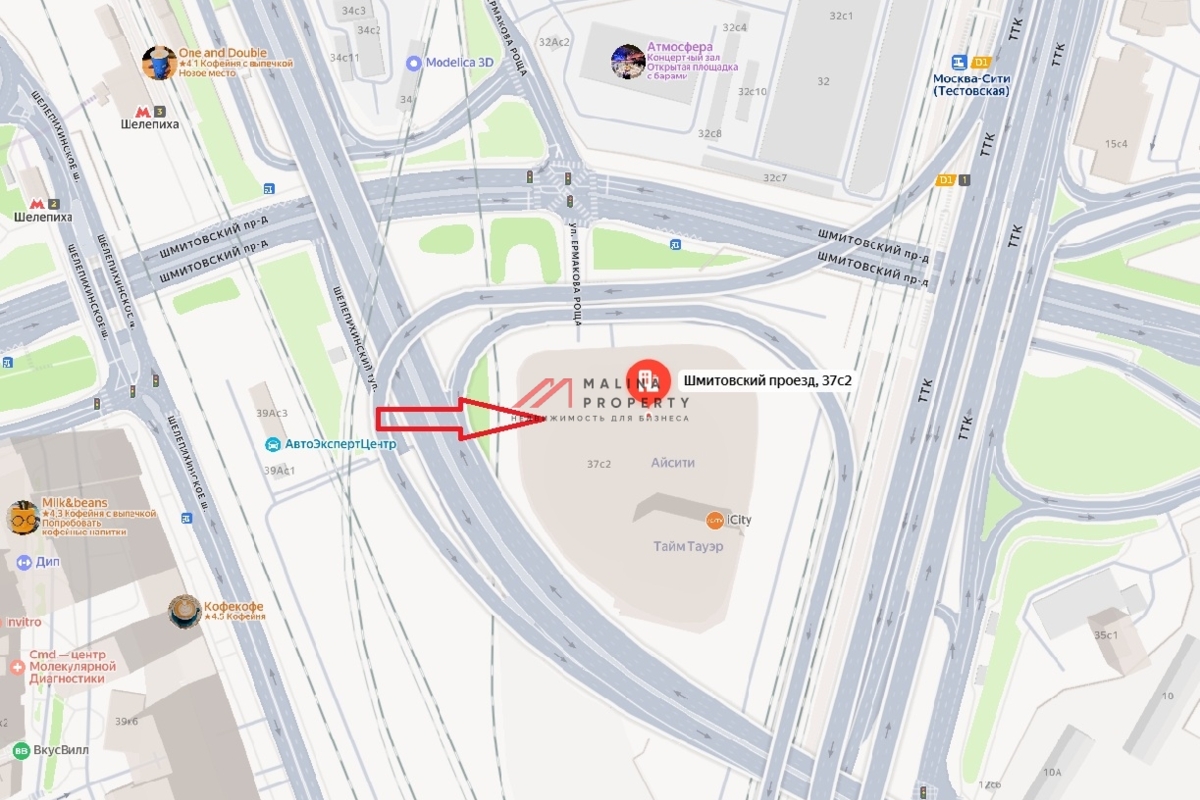 Аренда офиса  БЦ "iCity"