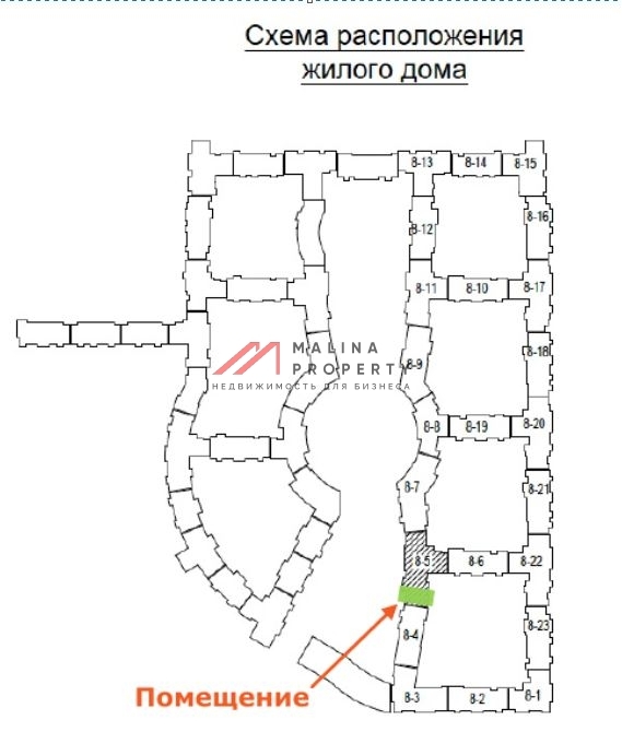 Аренда торгового помещения в ЖК "Римский"