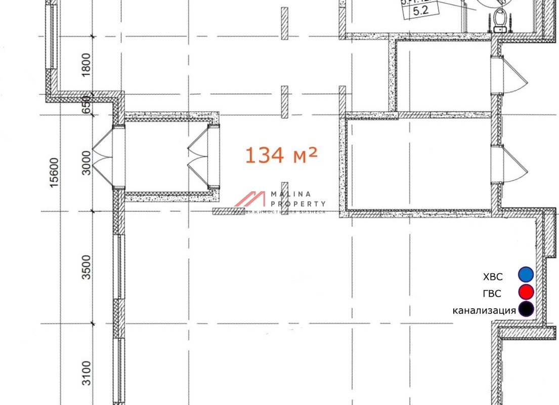 Аренда торгового помещения в ЖК "Римский"