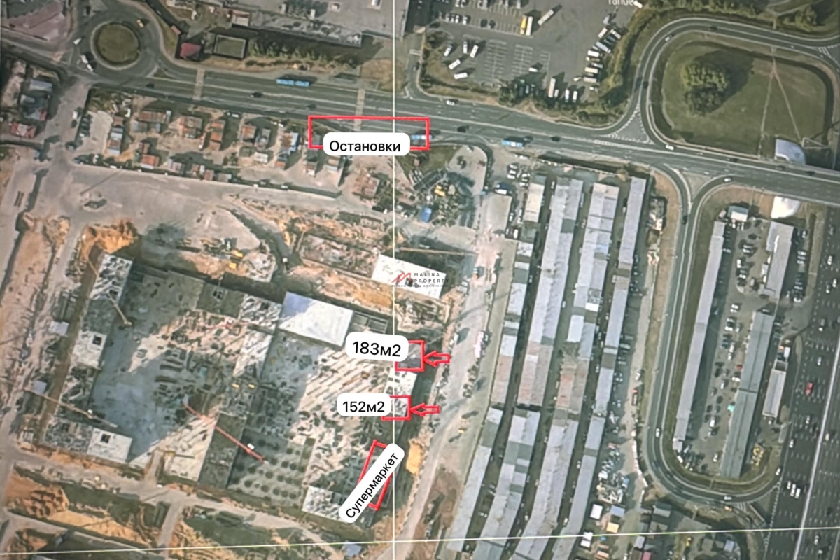 Аренда торгового помещения в ЖК "Квартал Строгино"