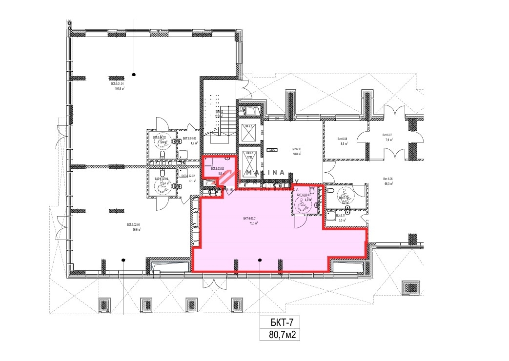 Продажа торгового помещения в клубном квартале "Крылатская 33" 