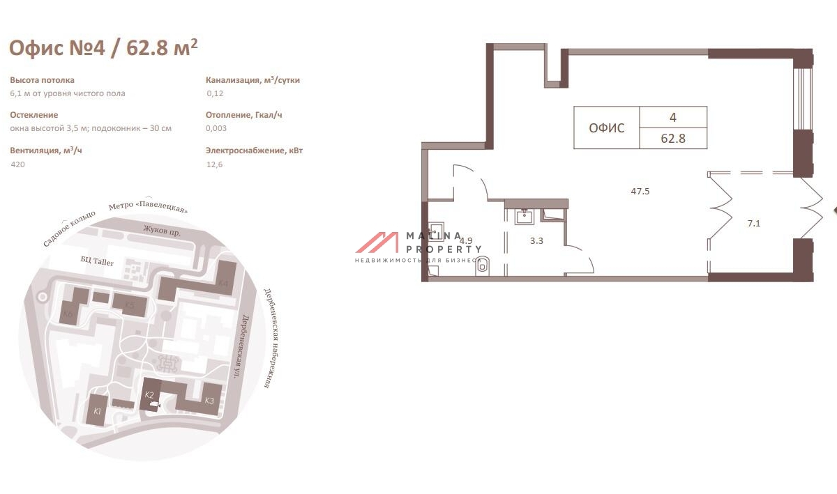 Продажа торгового помещения в ЖК премиум класса "Era" 