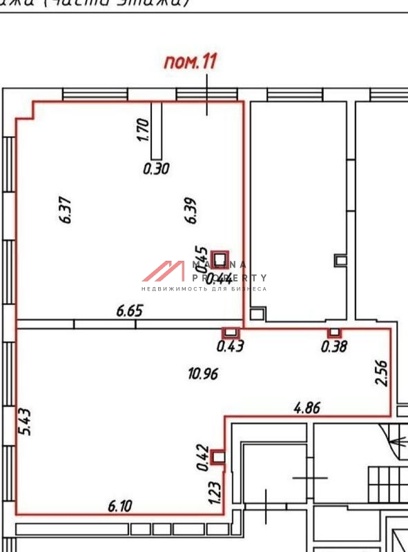 Аренда нежилого помещения в ЖК "Белая Дача Парк"