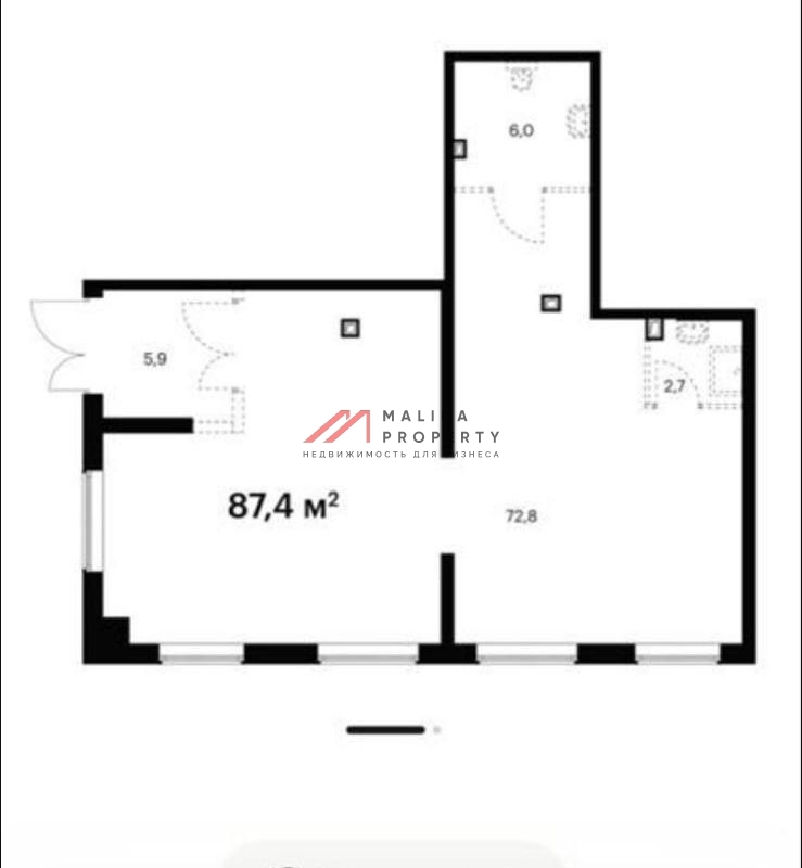 Аренда нежилого помещения в ЖК "Белая Дача Парк"