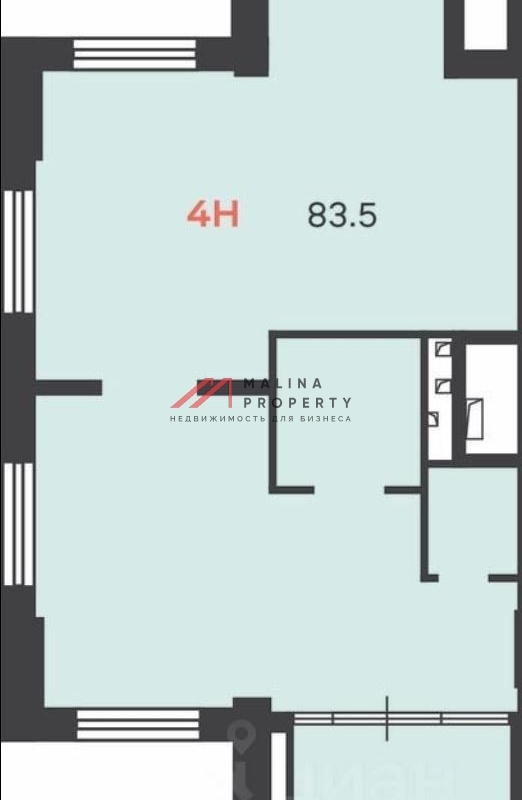 Продажа коммерческого помещения в новом доме в Кузьминках
