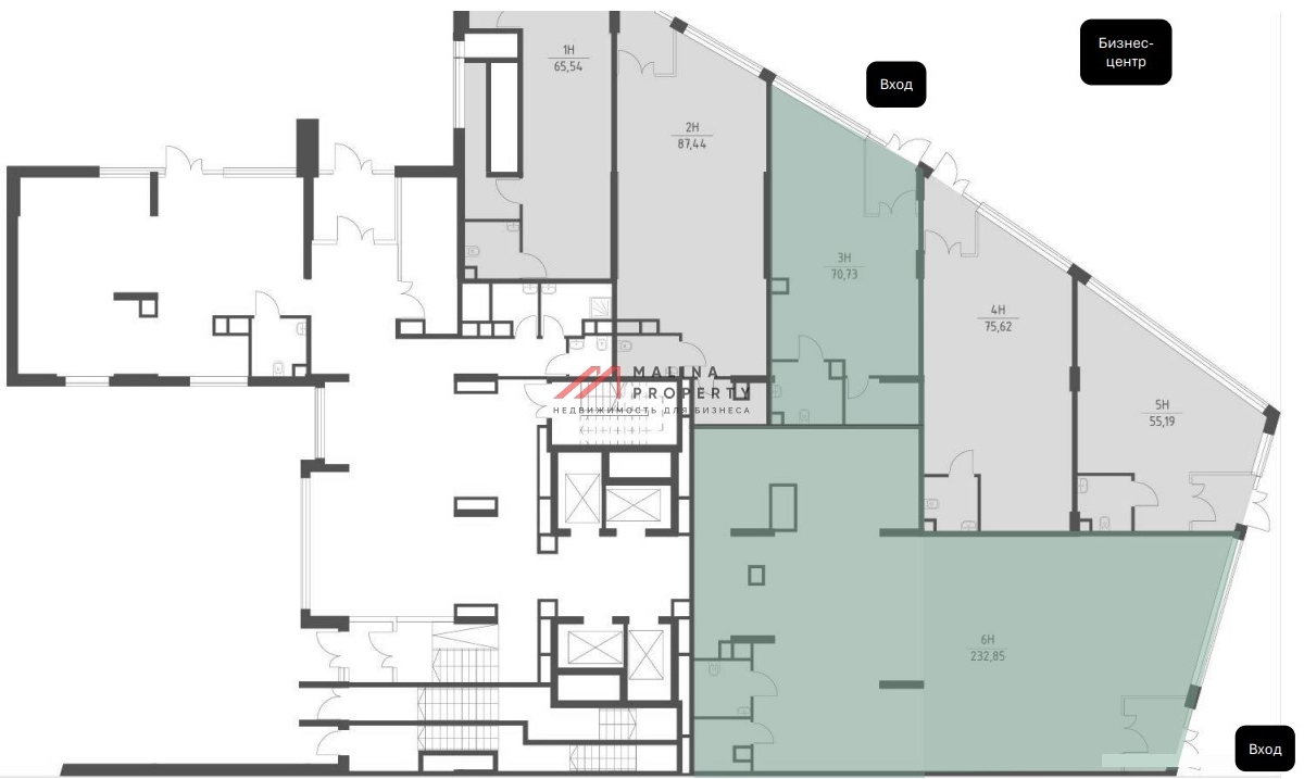 Продажа торгового помещения с арендатором "Магнит" в ЖК Спутник