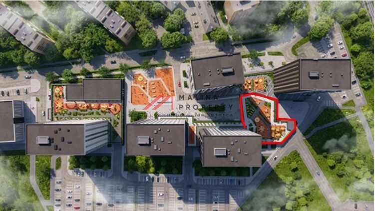 Продажа торгового помещения под супермаркет в ЖК EVO