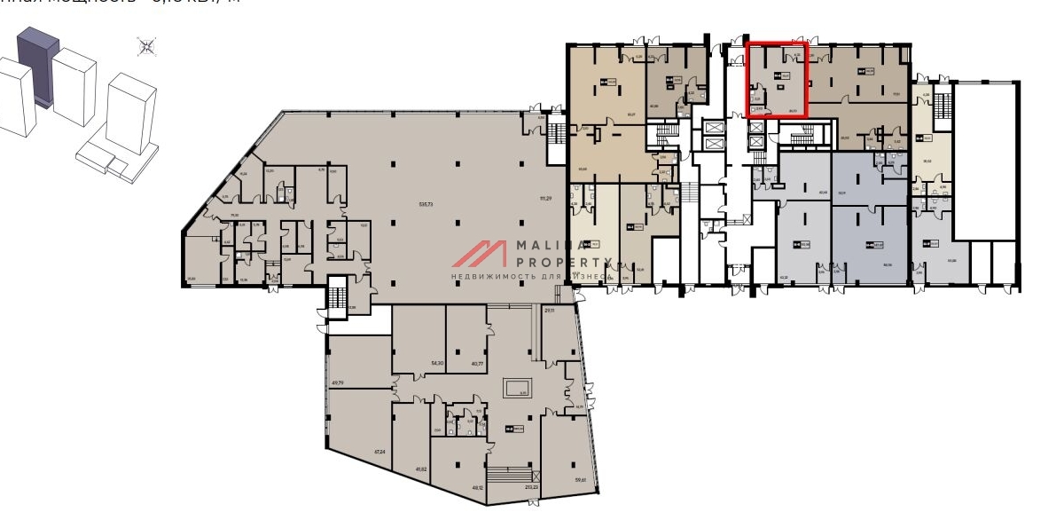 Продажа торгового помещения в жилом комплексе EVO