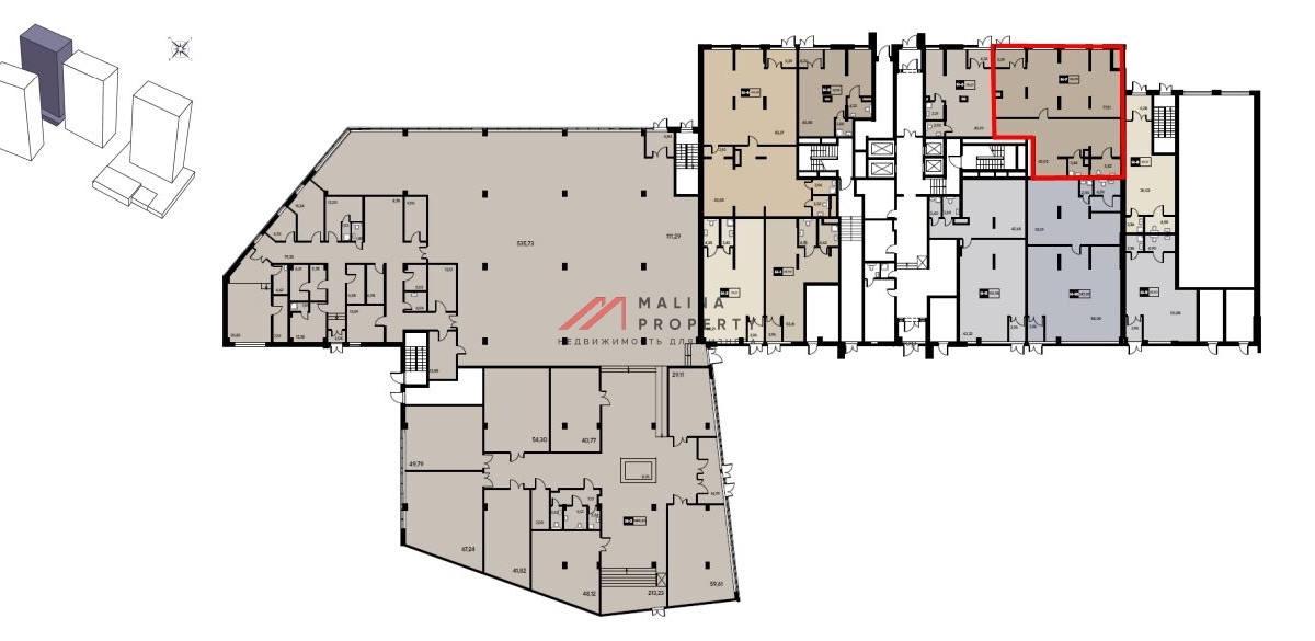 Продажа торгового помещения в жилом комплексе EVO