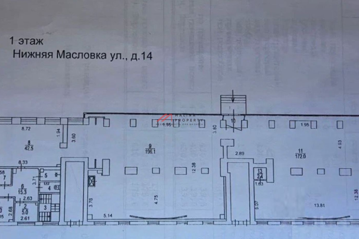 Продажа торгового помещения с арендатором на Нижней Масловке