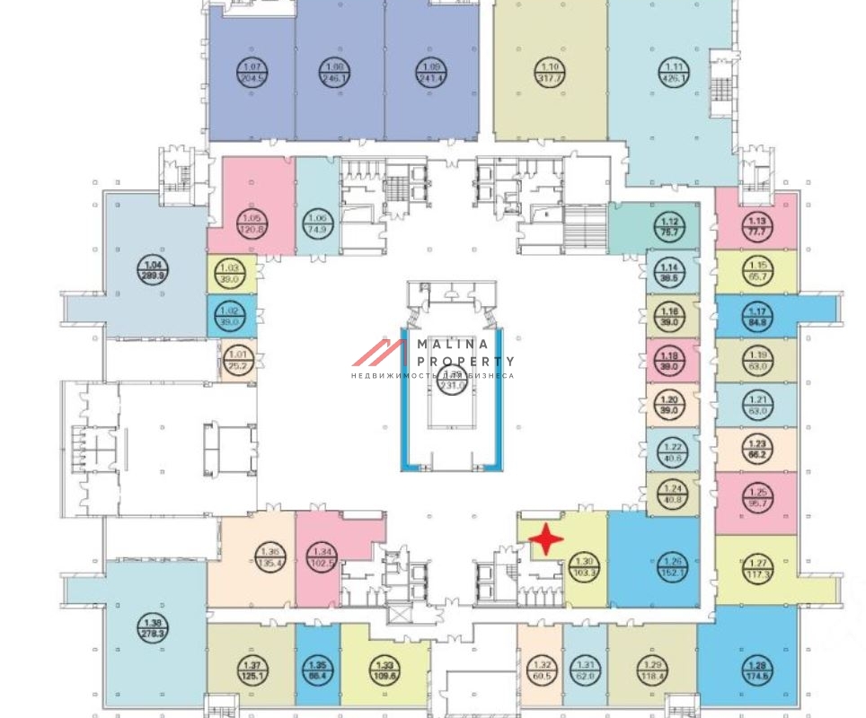 Продажа торгового помещения в бизнес центре «Grand Setun Plaza»